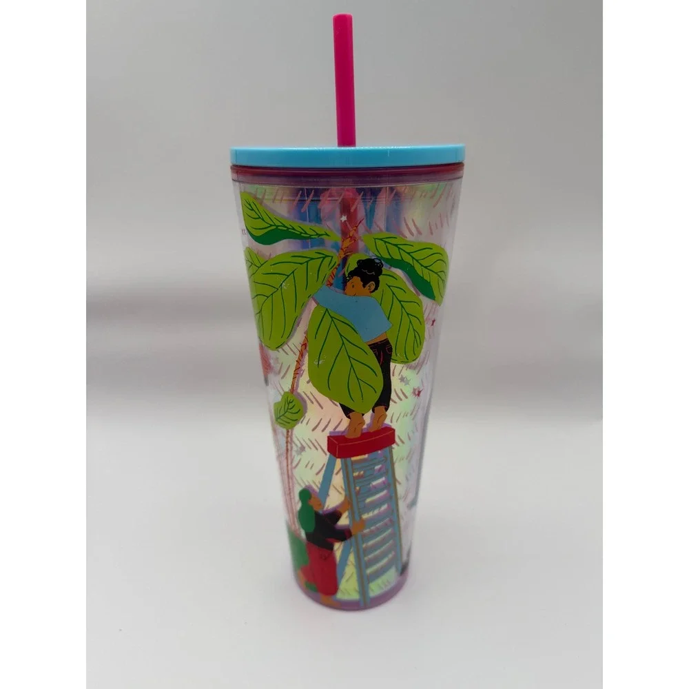 Starbucks‎ Mon Yee Chau Tumbler 24oz Iridescent Artists Edition Togetherness Cup
